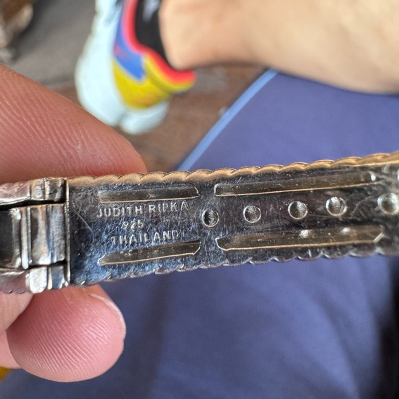 Judith Ripka sterling silver bracelet - Picture 3 of 8